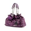 Bolso de mano Dior Le 30 en charol violeta - 00pp thumbnail