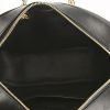 Louis Vuitton handbag in beige, black and blue whool and black leather - Detail D2 thumbnail
