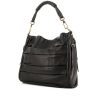 Bolso para llevar al hombro Dior en cuero negro - 00pp thumbnail