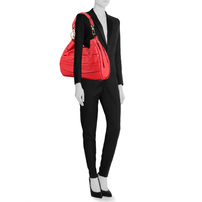 Shopping bag Dior in pelle rosa - Detail D1