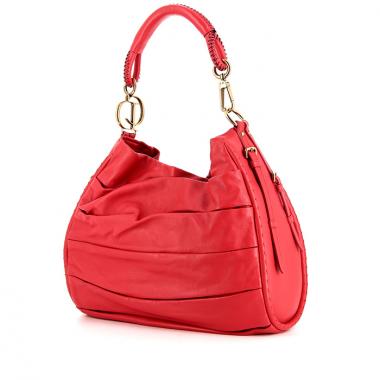 Bolso Cabás Dior en cuero rosa