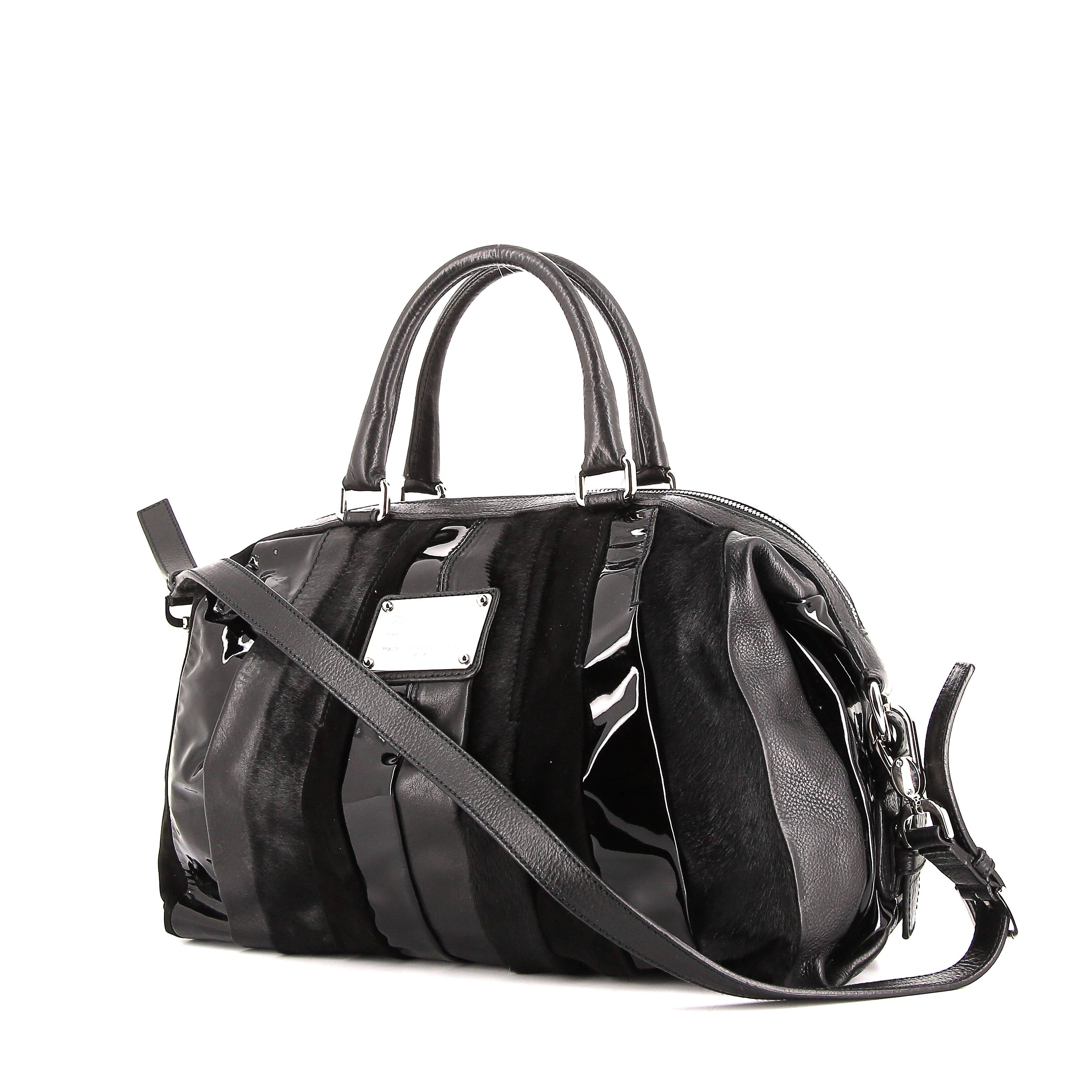 Dolce & Gabbana Miss Romantique Bag Black Leather