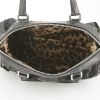Dolce & Gabbana handbag in black leather and foal - Detail D3 thumbnail