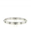 Cartier Love bracelet in white gold and diamonds, size 17 - 360 thumbnail