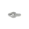 Anello Van Cleef & Arpels Couture in platino e diamanti - 00pp thumbnail