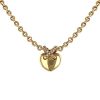 Chaumet Lien medium model necklace in yellow gold and diamonds - 00pp thumbnail