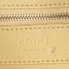 Celine Cabas Vertical shopping bag in vanilla yellow and brown leather - Detail D3 thumbnail
