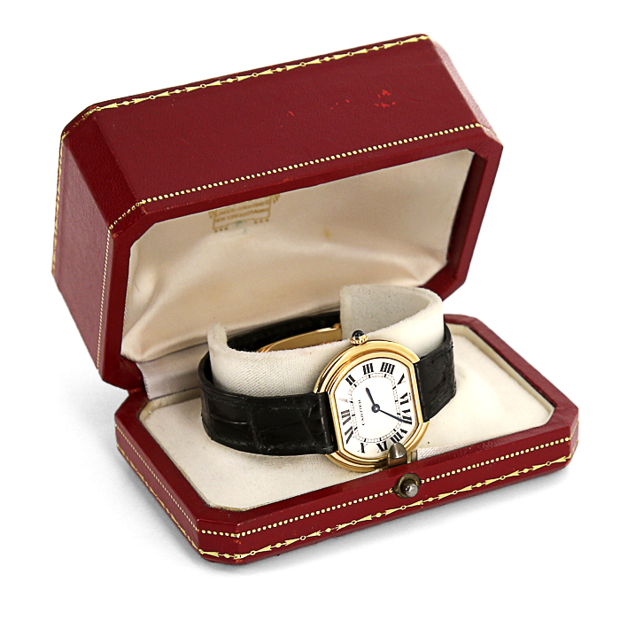 Montre Cartier Ceinture en or jaune Vers  1970 - Detail D3