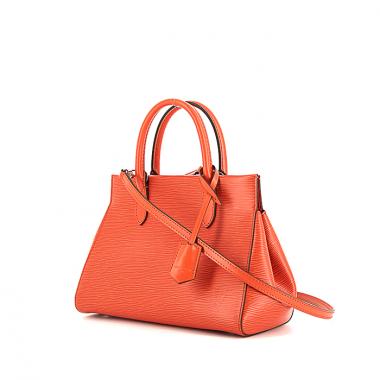 Sac bandoulière Louis Vuitton Marly en cuir épi orange