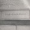Balenciaga Papier A4 large model shopping bag in black leather - Detail D3 thumbnail