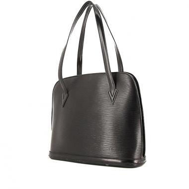 Borsa Louis Vuitton Lussac in pelle Epi nera