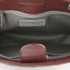 Bolso de mano Chanel Petit Shopping en cuero granulado color burdeos - Detail D2 thumbnail