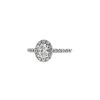 Vintage ring in white gold and diamond of 0,30 carat - 00pp thumbnail