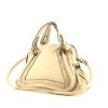 Chloé Paraty handbag in cream color leather - 00pp thumbnail
