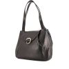 Cartier Panthère large model handbag in black leather - 00pp thumbnail