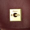 Cartier Panthère large model handbag in black leather - Detail D3 thumbnail