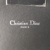 Bolso bandolera Dior Miss Dior Promenade en piel de lagarto plateada y cuero plateado - Detail D3 thumbnail