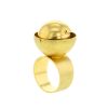 Mobile Vintage 1990's ring in yellow gold - Detail D1 thumbnail