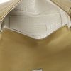 Sac à main Chanel Mini Timeless en cuir matelassé doré - Detail D2 thumbnail