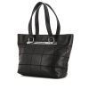 Chanel Petit Shopping handbag in grained leather and black leather - 00pp thumbnail