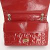 Chanel 2.55 handbag in red patent leather - Detail D5 thumbnail