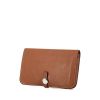 Hermes Dogon - Pocket Hand wallet in gold Swift leather - 00pp thumbnail