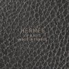 Hermès Market shopping bag in black grained leather - Detail D3 thumbnail