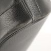Hermès Market shopping bag in black grained leather - Detail D4 thumbnail