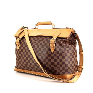 Neo greenwich cloth travel bag Louis Vuitton Black in Cloth - 17349214