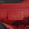 Dior Lady Dior handbag in black canvas cannage - Detail D3 thumbnail