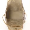 Shopping bag Louis Vuitton Neverfull modello medio in tela monogram e pelle naturale - Detail D2 thumbnail