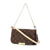 Louis Vuitton Favorite handbag in brown monogram canvas and natural leather - 00pp thumbnail