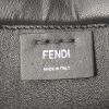 Fendi 3 Jours handbag in black leather and black foal - Detail D4 thumbnail