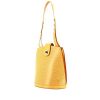 Louis Vuitton Cluny handbag in yellow epi leather - 00pp thumbnail