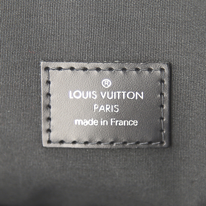 Bolso de mano Louis Vuitton Lockit  modelo pequeño en cuero Epi negro - Detail D3