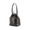 Louis Vuitton Grand Noé shopping bag in black epi leather - 00pp thumbnail