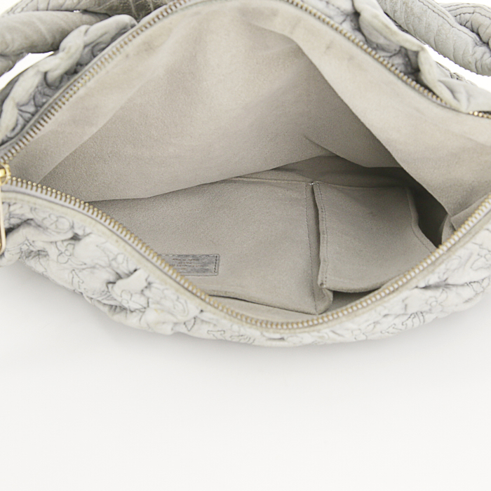 Louis Vuitton Louis Vuitton Editions Limitées handbag in grey monogram leather - Detail D2