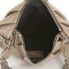 Bolso de mano Prada en cuero granulado marrón - Detail D2 thumbnail