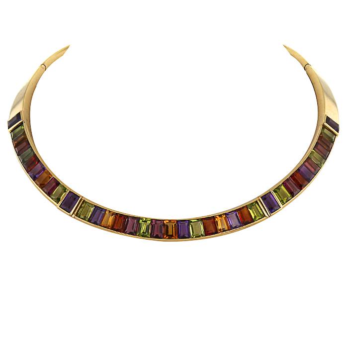 Collier Rétro Marque DHL Années 30 Avec Perles - Argenté - Occasion Bon état