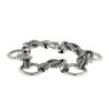 Hermès Noeud Marin 1980's bracelet in silver - 00pp thumbnail