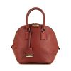 Burberry Orchad handbag in cognac grained leather - 360 thumbnail
