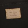 Louis Vuitton Roxbury handbag in burgundy monogram patent leather and natural leather - Detail D4 thumbnail