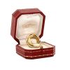 Cartier Trinity large model ring in yellow gold,  pink gold and white gold - Detail D2 thumbnail