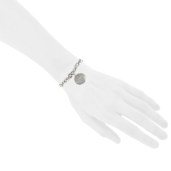 Bracelet Tiffany & Co Return To Tiffany en argent - Detail D1