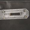 Hermes Birkin 35 cm handbag in black box leather - Detail D4 thumbnail