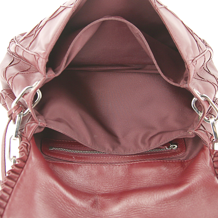 Dior Dior New Lock handbag in red leather cannage - Detail D2
