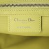 Dior Panarea shopping bag in yellow Lime canvas cannage and yellow Lime leather - Detail D3 thumbnail