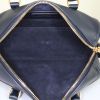Saint Laurent Baby Duffle small model shoulder bag in dark blue leather - Detail D3 thumbnail