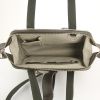 Louis Vuitton handbag in grey monogram canvas and dark brown leather - Detail D3 thumbnail