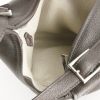 Bolso para llevar al hombro Hermes Massai en cuero togo color ébano - Detail D2 thumbnail